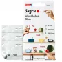 Pasta adesiva modellabile Tesa Sugru multiuso, 3 pezzi, bianco