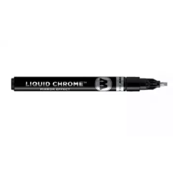 Molotow Marker 703106 Liquid Chrome nero e chrome