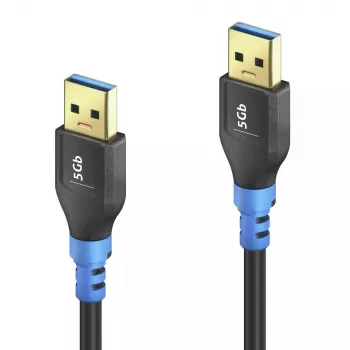Cavo USB PureLink FI-U310-003 USB 3.2 Gen 1 0,3 m USB A nero blu