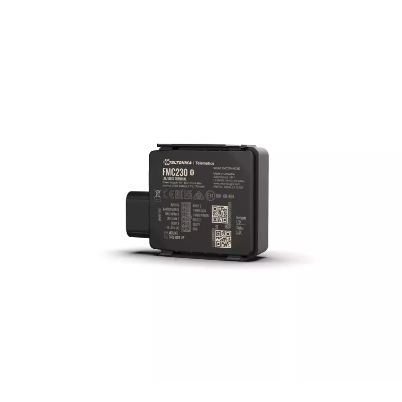 Localizzatore GPS Teltonika FMC230 impermeabile LTE CAT 1 nero
