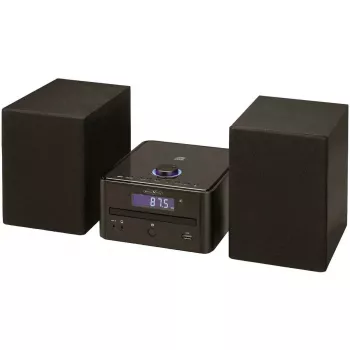 Stereo Reflexion HIF79FM con CD, radio FM, Bluetooth, USB, AUX e telecomando, nero