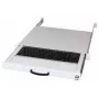 Tastiera AIXCASE AIX-19K1UKDETB-W USB PS/2 QWERTZ Tedesco bianco