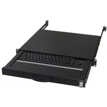 Tastiera AIXCASE AIX-19K1UKDETB-B USB PS/2 QWERTZ Tedesco nero