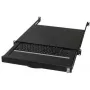 Tastiera AIXCASE AIX-19K1UKDETB-B USB PS/2 QWERTZ Tedesco nero