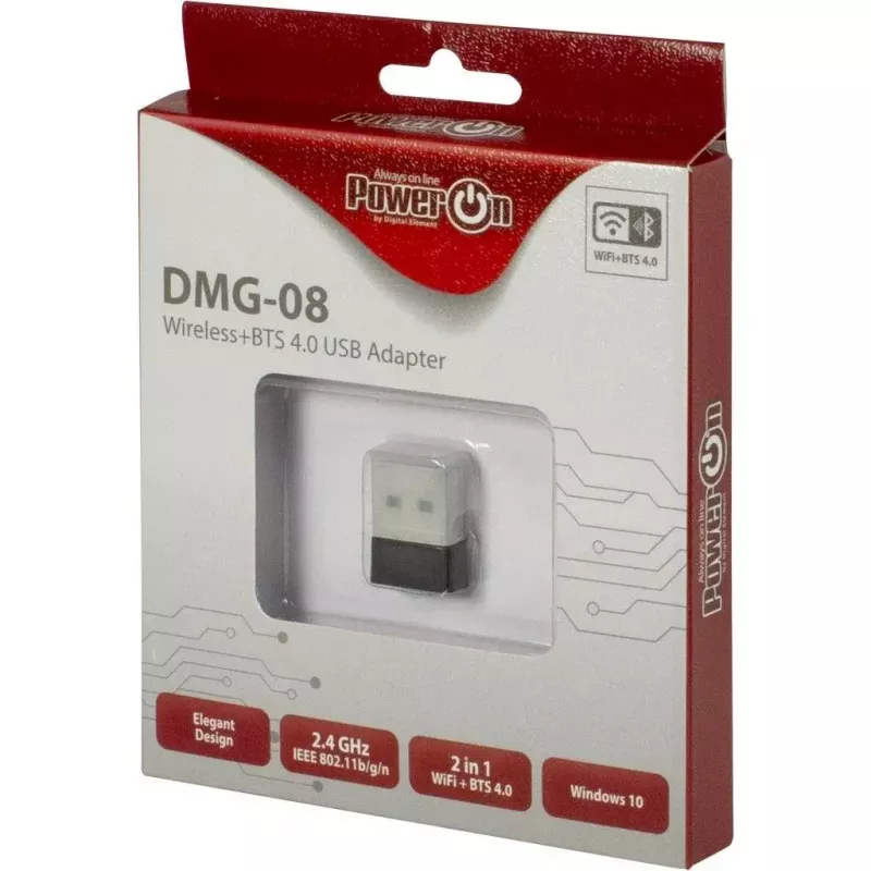 Adattatore wireless Inter-Tech DMG-08 WLAN Bluetooth 150 Mbit/s