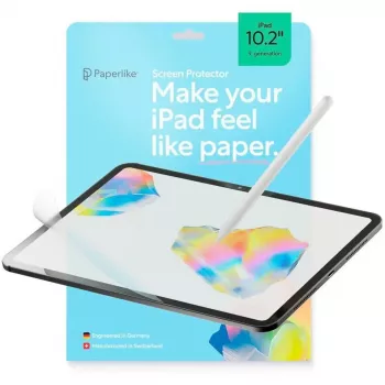 Pellicola protettiva per schermo Paperlike 3 per iPad 10.2 (2019–2021) PL3-10-19 — opaca, compatibile con stilo