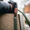 C-ROPE Traveler tracolla per fotocamera in paracord, 100 cm, Military Olive