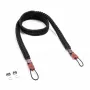 C-ROPE Traveler tracolla per fotocamera in paracord, 125 cm, Silent Black