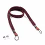 C-ROPE Traveler tracolla per fotocamera in paracord, 125 cm, Red Dots