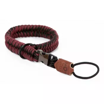 C-ROPE Claw Paracord cinturino da polso per fotocamera, 30 cm, Red Dots