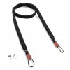 C-ROPE Traveler tracolla per fotocamera in paracord, 140 cm, Silent Black
