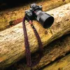 C-ROPE Traveler tracolla per fotocamera in paracord, 140 cm, Red Dots