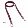 C-ROPE Traveler tracolla per fotocamera in paracord, 140 cm, Red Dots