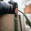 C-ROPE Traveler tracolla per fotocamera in paracord, 140 cm, Military Olive