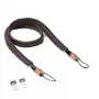 C-ROPE Traveler Paracord cinghia per fotocamera, 100 cm, Dark Coffee