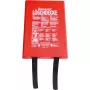 Coperta antincendio no fire NO 120x180 in custodia da parete — coperta antincendio 120×180 cm