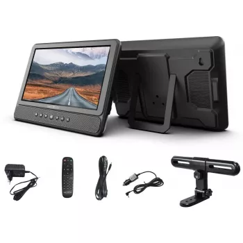 Lettore DVD portatile Reflexion DVD1052N, 2 display da 10
