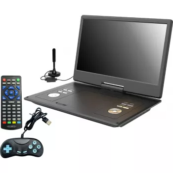 Lettore DVD portatile Reflexion DVD1424, display da 14