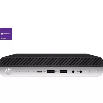 PC desktop HP EliteDesk 800 G4 — workstation business, formato compatto