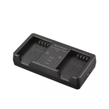 Caricabatterie Olympus BCX-1 AC USB agli ioni di litio nero