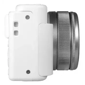 Fotocamera compatta Yashica City 100 72 MP CMOS argento bianco