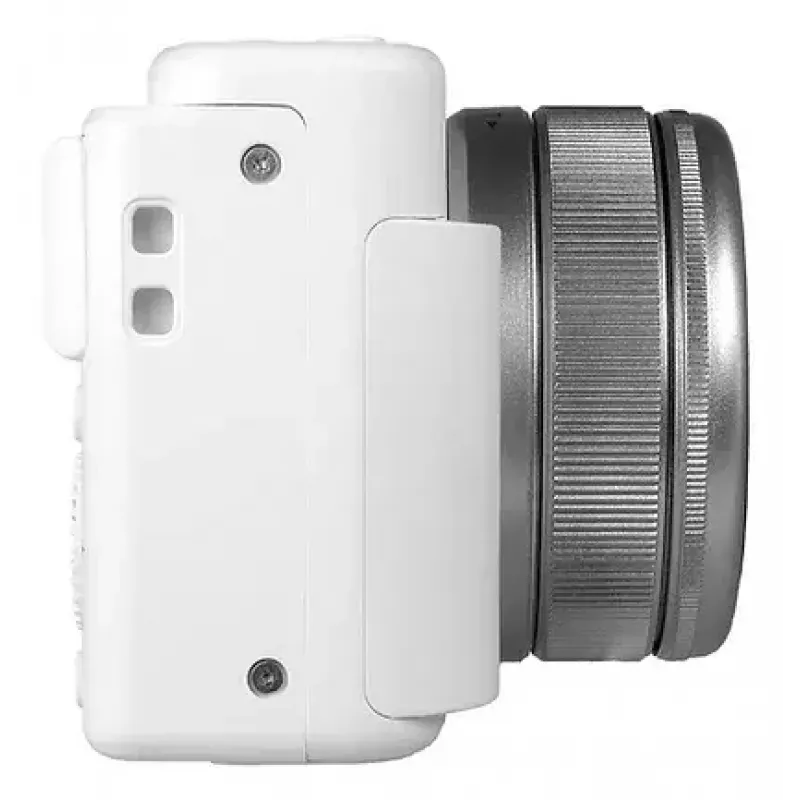 Fotocamera compatta Yashica City 100 72 MP CMOS argento bianco