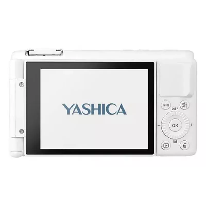 Fotocamera compatta Yashica City 100 72 MP CMOS argento bianco