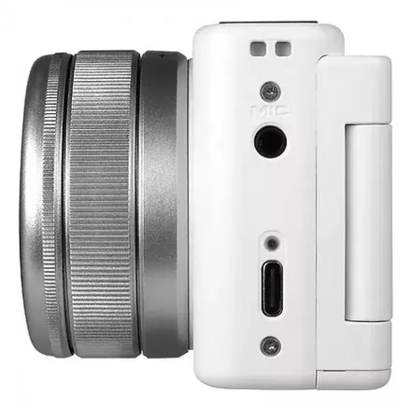 Fotocamera compatta Yashica City 100 72 MP CMOS argento bianco