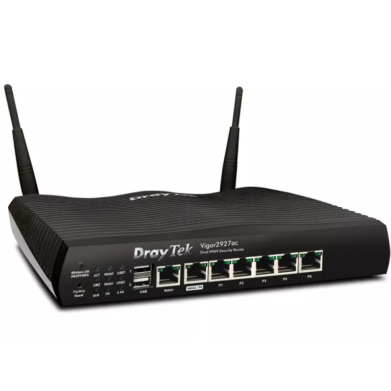 Router da tavolo DrayTek Vigor2927ac dual band Wi-Fi 5