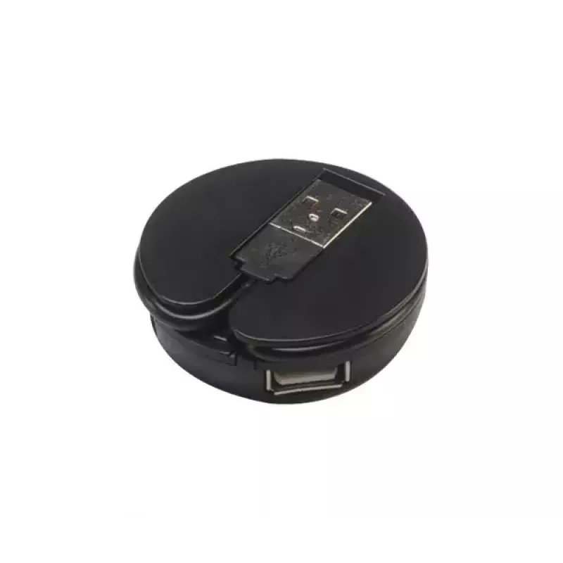 Hub USB Akasa Connect4C 4-IN-1 nero