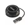 Hub USB Akasa Connect4C 4-IN-1 nero
