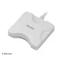 Lettore di schede Akasa AK-CR-03WHV2 USB 3.0 bianco, lettore multi-slot esterno per SD/microSD/CF/Memory Stick