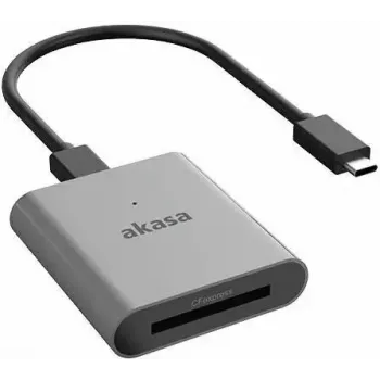 Lettore di schede Akasa AK-CR-11BK CFexpress 2.0, USB 3.2 Gen 2