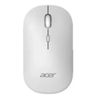 Mouse wireless ambidestro Acer AMR130 – RF + Bluetooth, 1600 DPI, 4 tasti, bianco