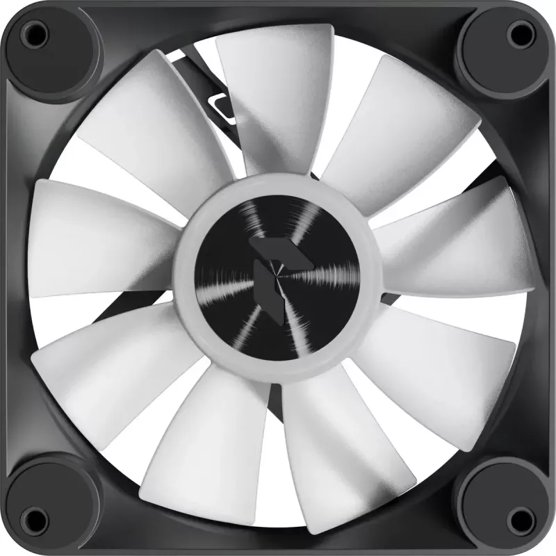 Ventola per case APNX FP1-R 120 mm, nera, flusso d'aria inverso, confezione da 3