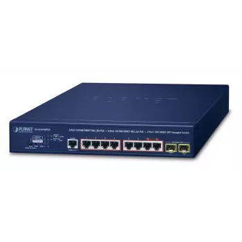 Switch managed PLANET GS-4210-8HP2S