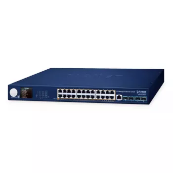 Switch managed PLANET Layer 3 24 porte 10/100/1000T PoE