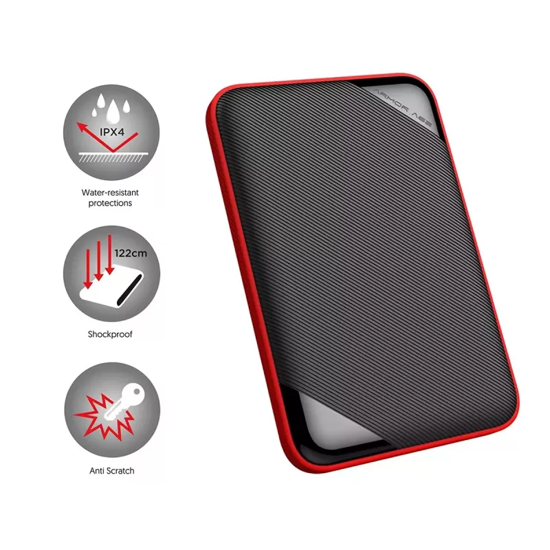 Disco rigido esterno Silicon Power 5 TB USB 3.2 Armor A62
