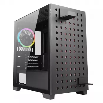 Case per PC Azza Elise Tower nero, tower, nero