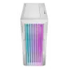 Case per PC Azza Guardian Glass Midi Tower bianco