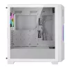 Case per PC Azza Guardian Glass Midi Tower bianco