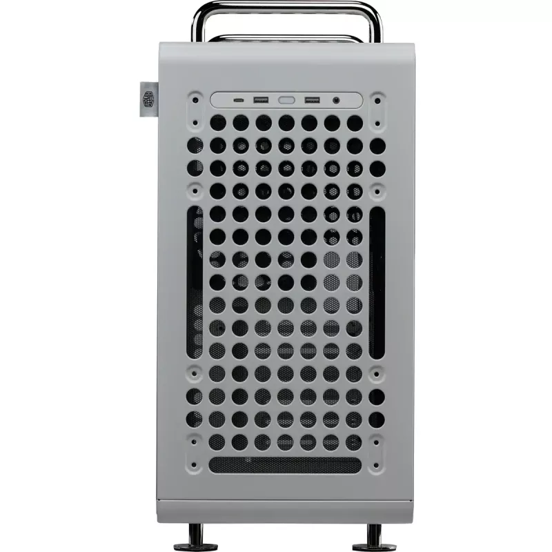 Case computer Cooler Master QUBE 540 Moonstone — Mid-Tower con pannello laterale in vetro temperato (grigio)