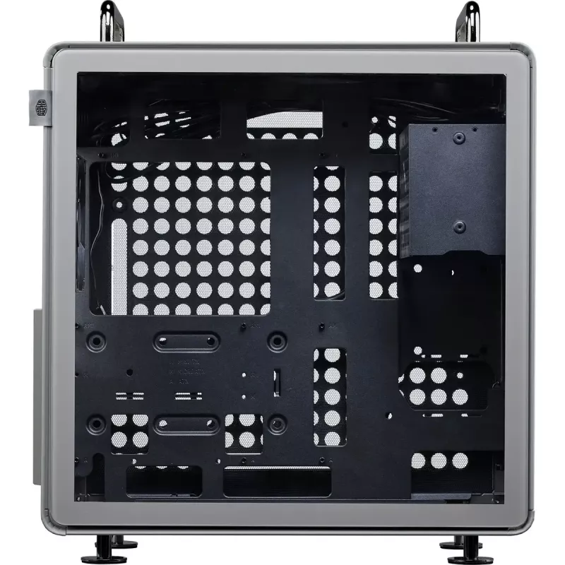 Case computer Cooler Master QUBE 540 Moonstone — Mid-Tower con pannello laterale in vetro temperato (grigio)