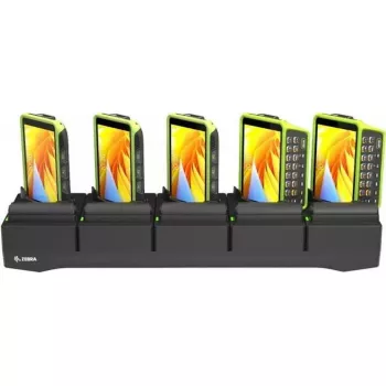 Base di ricarica per Zebra WT5400 WT6400 — caricabatterie a 5 posti per ricaricare cinque dispositivi contemporaneamente