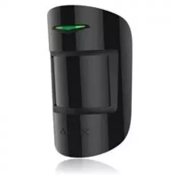 Rilevatore combinato IR di movimento e rottura vetri Ajax AJAX38096 nero