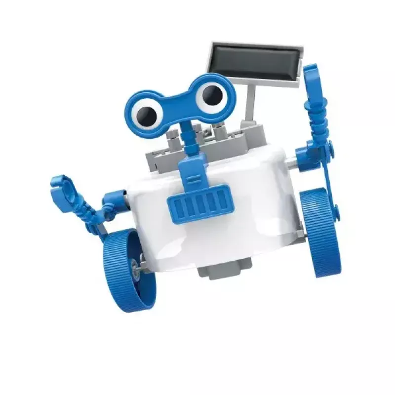 Kit robot educativo Rover HCM 4M verde Science – modello 68634, kit STEM fai-da-te ecologico