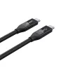 Cavo USB4 Gen 2x2 USB-C Unitek C14100BK-0.8M — 0,8 m, USB-C a USB-C, 40 Gbit/s, nero