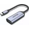 Adattatore USB-C a HDMI Unitek V1416B, grigio, uscita video a porta singola