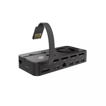 Docking station UNITEK G1002B per Nintendo Switch con filo nero