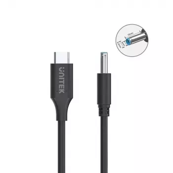 Cavo di alimentazione UNITEK C14117BK-1.8M USB C DC 1,8 m 20 V 3,25 A